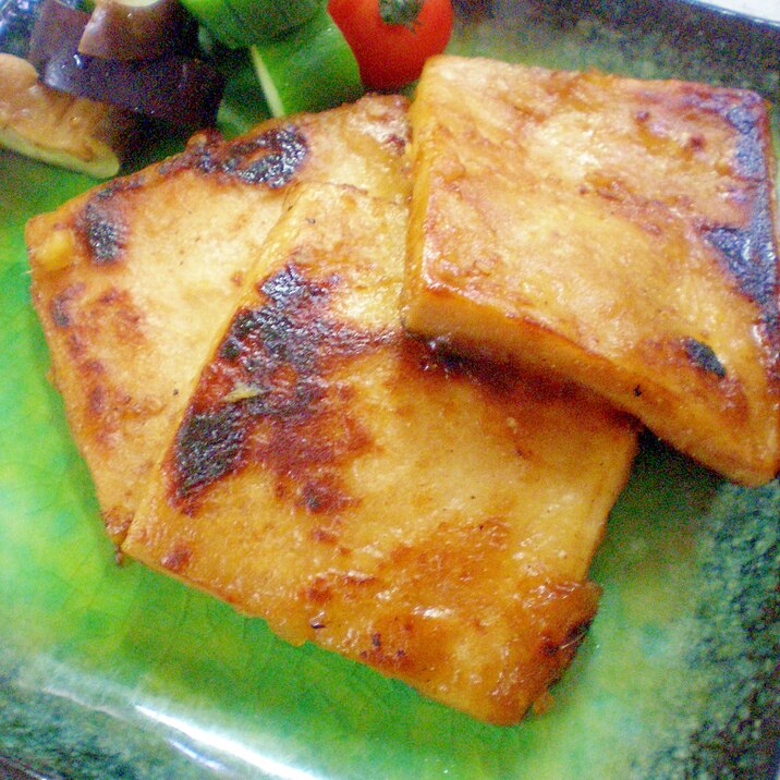 乾物万歳!高野豆腐の生姜焼き